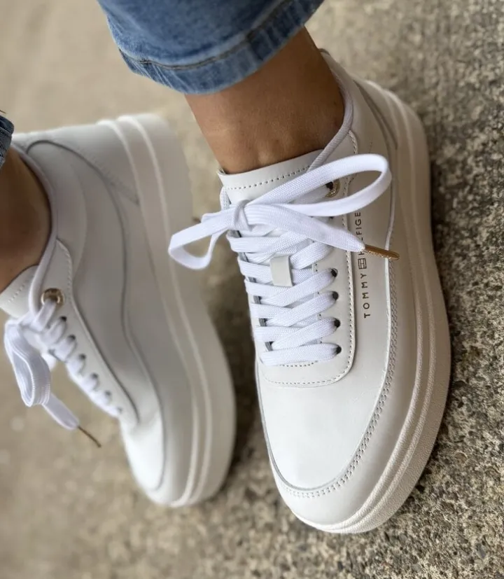 Modern Court Sneaker Lthr