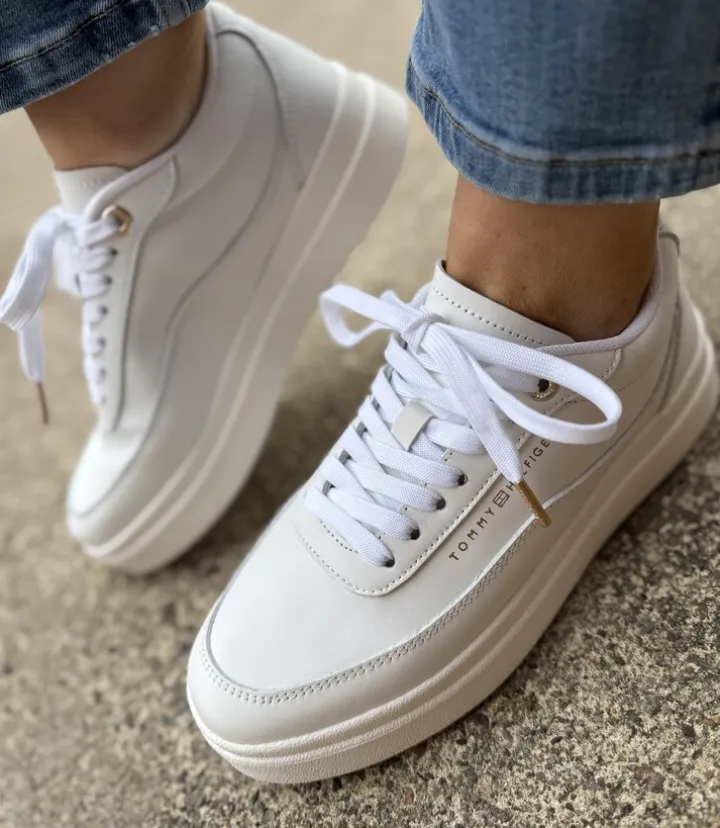 Modern Court Sneaker Lthr